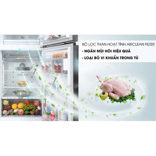 Tủ lạnh Beko Inverter 340 lít RDNT371E50VZK