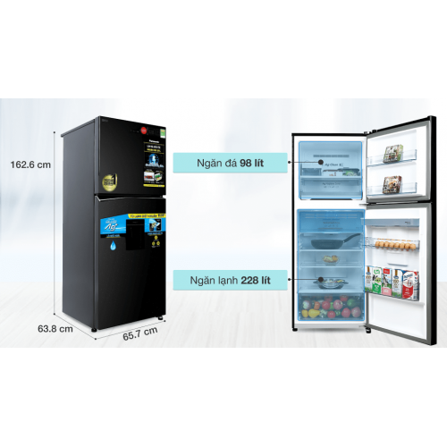 Tủ Lạnh Panasonic 326L Inverter 
