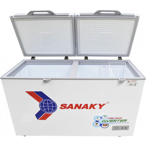 Tủ đông Sanaky 280 Lít 2 ngăn 2 cánh Inverter VH-2899W4K