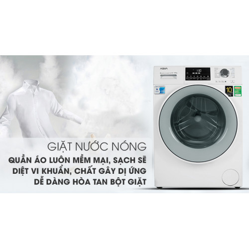 Máy giặt Aqua Inverter 8.5 kg AQD-D850EW