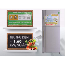 Tủ lạnh Toshiba 186 lít GR-S21VPBS