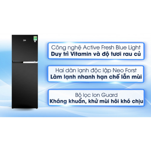 Tủ lạnh Beko Inverter 230 lít RDNT251I50VWB