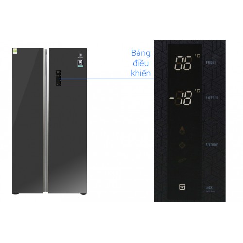 Tủ lạnh Electrolux Inverter 586 lít ESE6201BG-VN