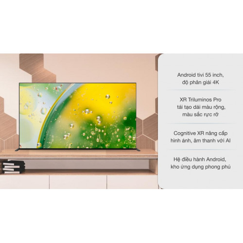 Android Tivi OLED Sony 4K 55 inch XR-55A90J