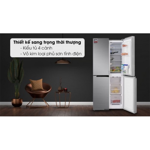 Tủ lạnh Sharp Inverter 401 lít SJ-FXP480V-SL 