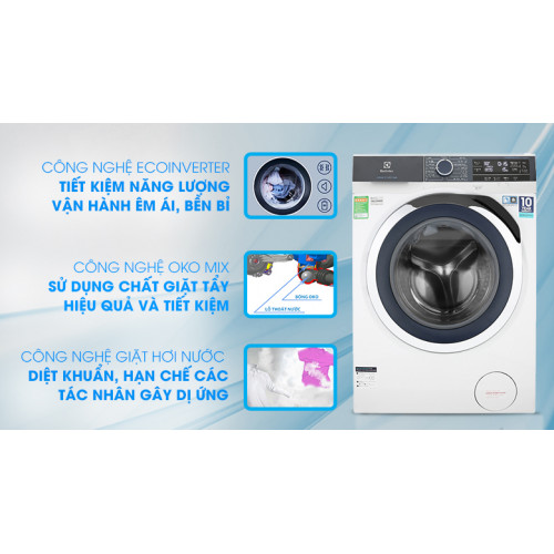 Máy giặt Electrolux Inverter 9.5 kg EWF9523BDWA