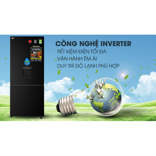 Tủ lạnh Panasonic Inverter 368 lít NR-BX410WKVN 