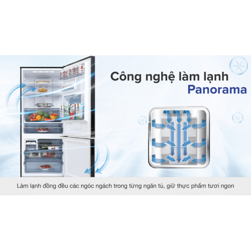 Tủ lạnh Panasonic Inverter 377 lít NR-BX421GPKV 