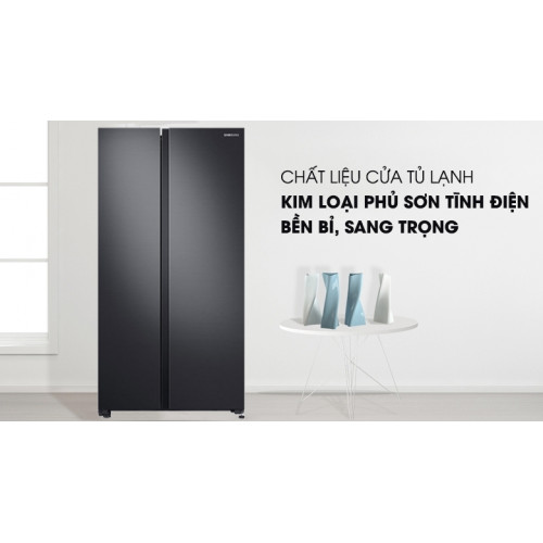 Tủ lạnh Samsung Inverter 647 lít RS62R5001B4/SV  
