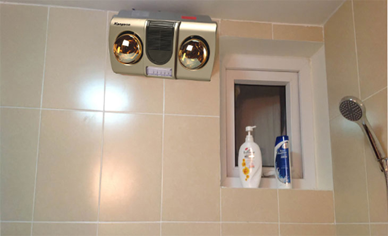 Hướng dẫn lắp đặt  sử dụng đèn sưởi nhà tắm đơn giản